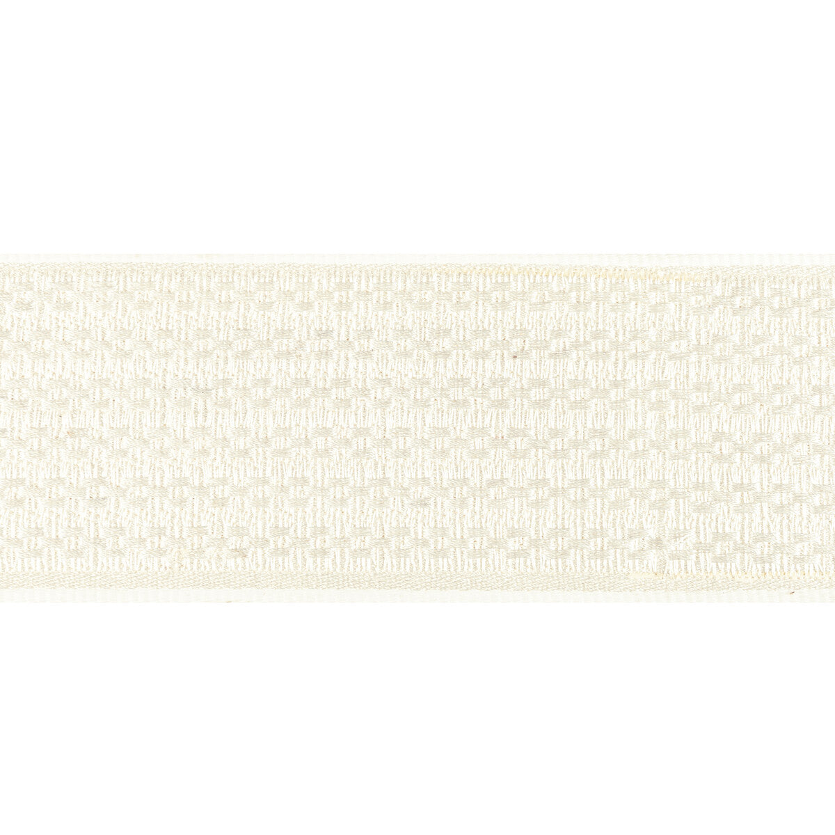 Kravet Couture Chainlink Tape Ivory Trim Sample T30833.1116.0