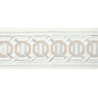 Kravet Couture Octagon Wide Tape Silver Trim T30841.11.0