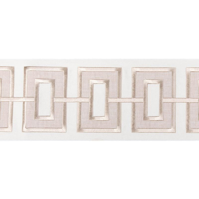 Kravet Couture Applique Wide Tape Linen Trim Sample T30842.116.0