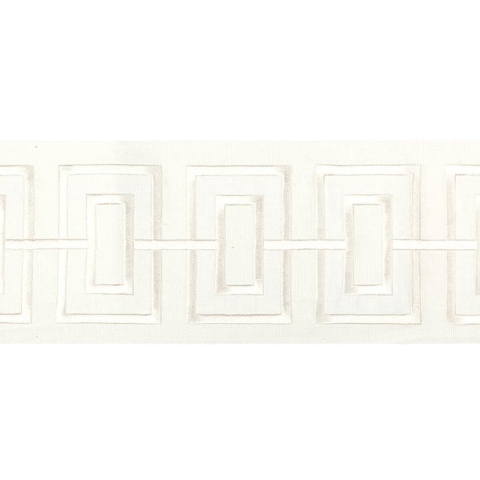 Kravet Couture Applique Wide Tape Ivory Trim Sample T30842.1.0