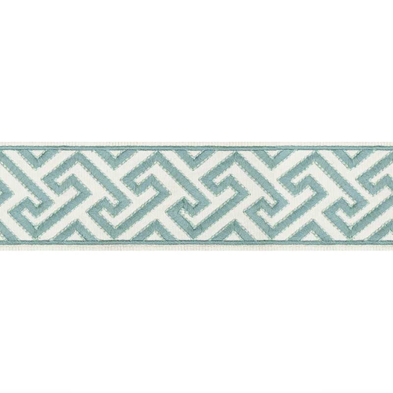 Brunschwig & Fils Sanchi Tape Aqua Trim Sample T8019100.113.0
