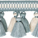 Brunschwig & Fils Andre Tassel Fringe Aqua Trim Sample T8020100.113.0