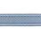 Brunschwig & Fils Bastille Braid Blue Trim Sample T8020102.5.0