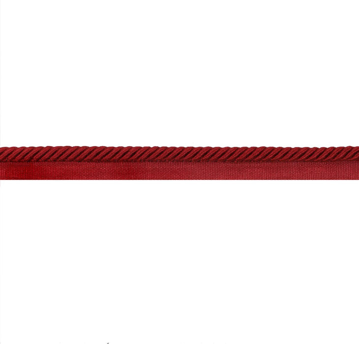 Brunschwig & Fils Barodet Cord Bordeaux Trim Sample T8020106.9.0