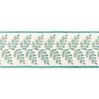 Brunschwig & Fils Fougere Border Aqua Trim T8024100.13.0