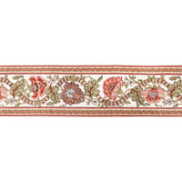 Brunschwig & Fils Lauris Border Apricot/Sage Trim T8024102.324.0