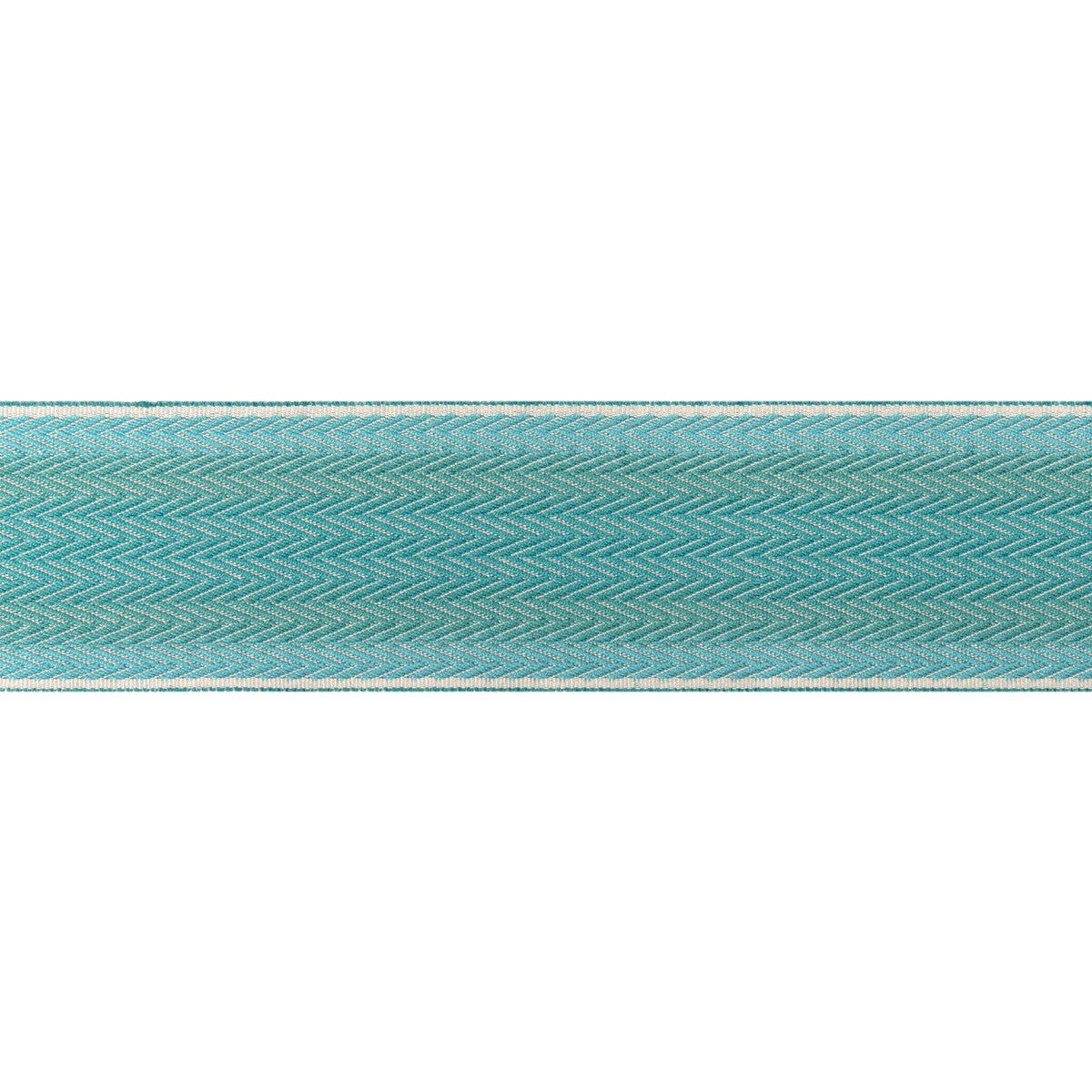 Brunschwig & Fils Barfleur Tape Aqua Trim Sample T8024105.13.0