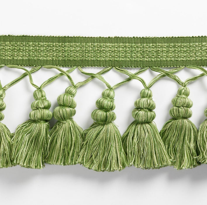Brunschwig & Fils Montcel Tassel Fringe Leaf Trim Sample T8025106.3.0