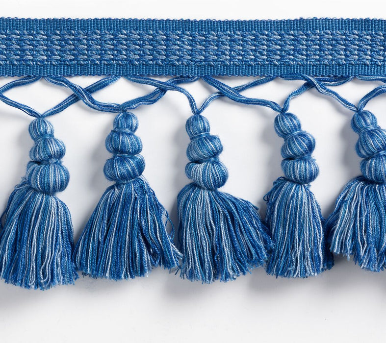 Brunschwig & Fils Montcel Tassel Fringe Blue Trim T8025106.5.0