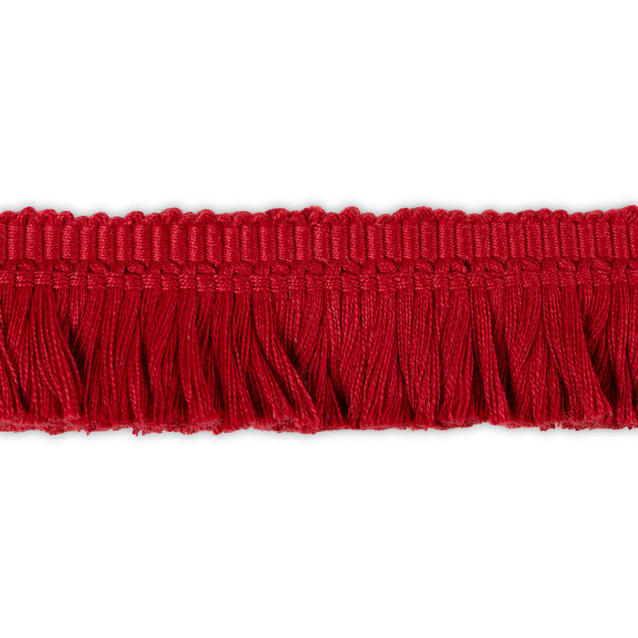 Brunschwig & Fils Savoie Fringe Red Trim Sample T8026102.19.0