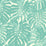 Seabrook Designs Jamaica Teal And White Wallpaper Sample TA20014