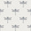 Seabrook Designs Catalina  Off-white, Black, And Metallic Silver Wallpaper Sample TA20300