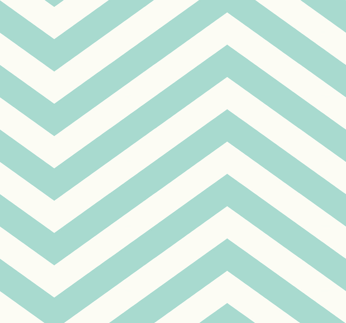 Seabrook Designs Jamaica Chevron Mist Green And Off-white Wallpaper TA20614