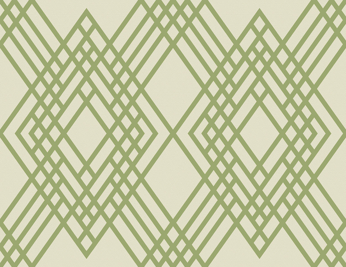 Seabrook Designs Cayman Olive Green And Off-white Wallpaper TA21304