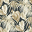 Seabrook Designs Dominica Black, Metallic Gold, Camel, And White Wallpaper Sample TA21600