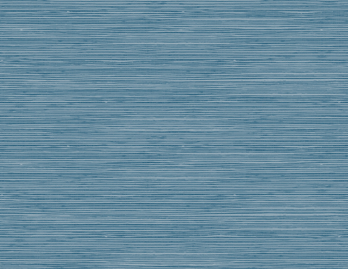 Seabrook Designs Jamaica Grass Prussian Blue Wallpaper TA21702