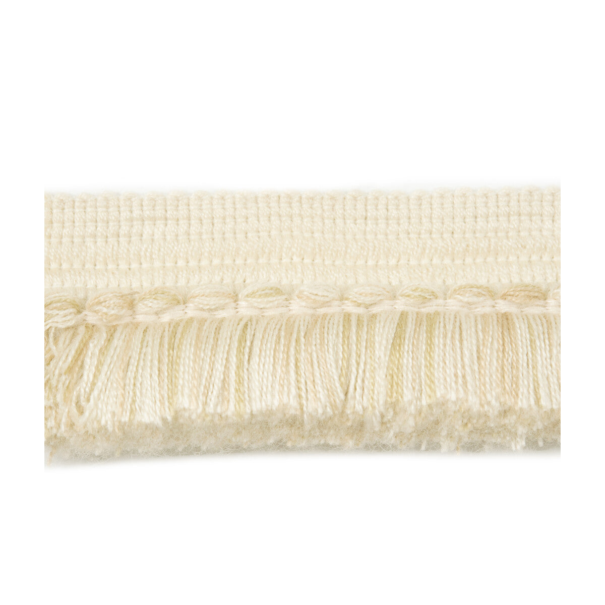 Kravet Couture Boa Brush Fringe Champagne Trim Sample TA5237.16.0