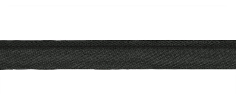 Perennials Tiny Cord W/ Flange Noir Fabric Sample TC-16