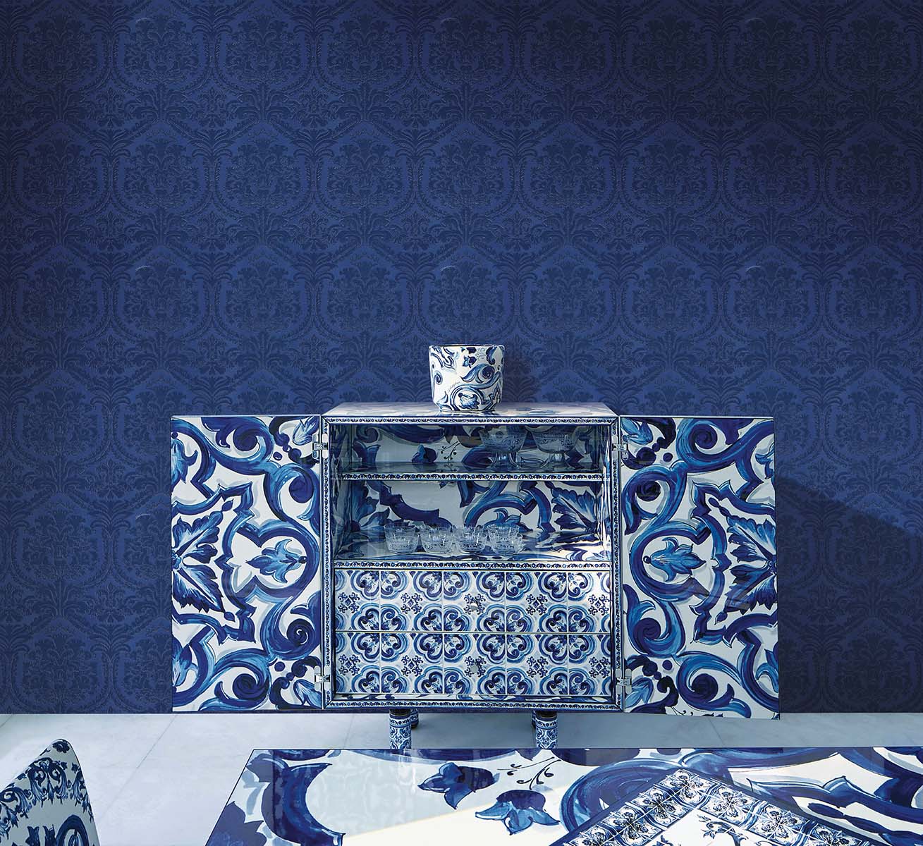 Seabrook Designs Damasco Salvatore Wallpaper TCW007TCAIBU0018