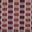 Braquenie Zanaide Terracotta Figue Fabric Sample B7630002
