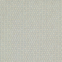 Schumacher Temple Blue Fabric TEMP001