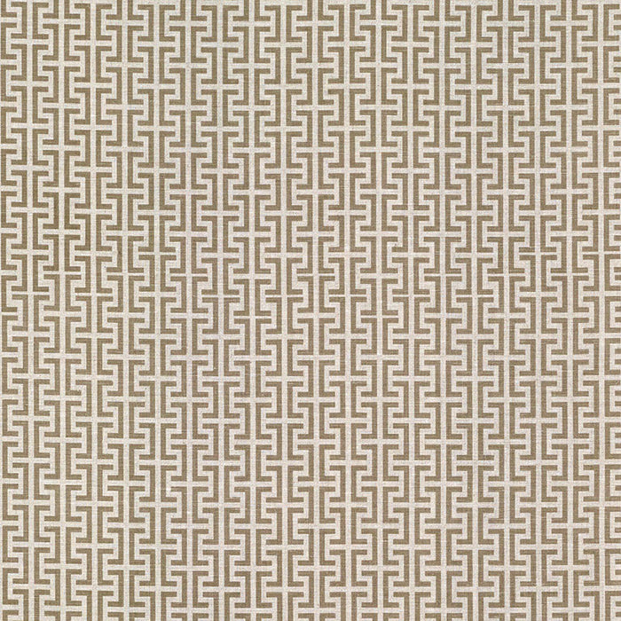 Schumacher Temple Brown Fabric TEMP002