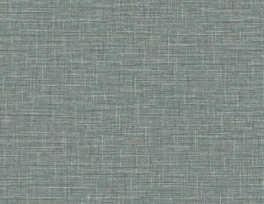 Seabrook Designs Grasmere Weave Dark Linen Wallpaper Sample TG60137