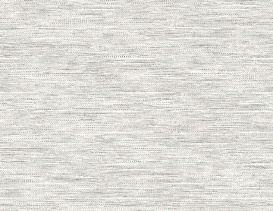 Seabrook Designs Braided Faux Jute Smokey Pearl Wallpaper Sample TG60406