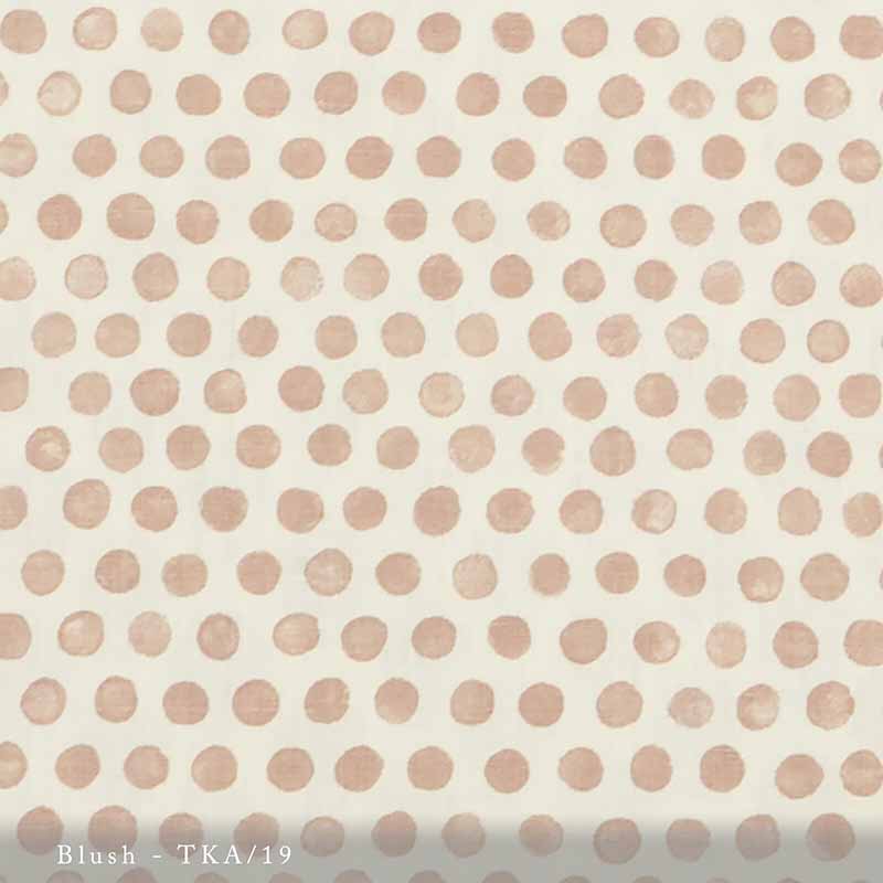 Lisa Fine Tika Blush Fabric Sample TKA-19