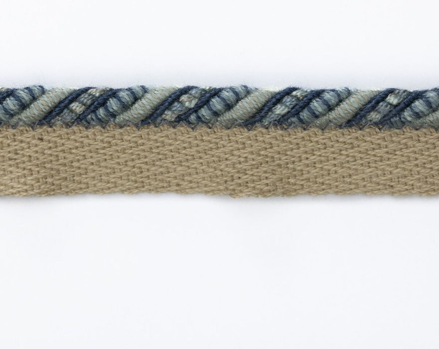 Lee Jofa Perandor Small Cord Blue Trim Sample TL10018.515.0