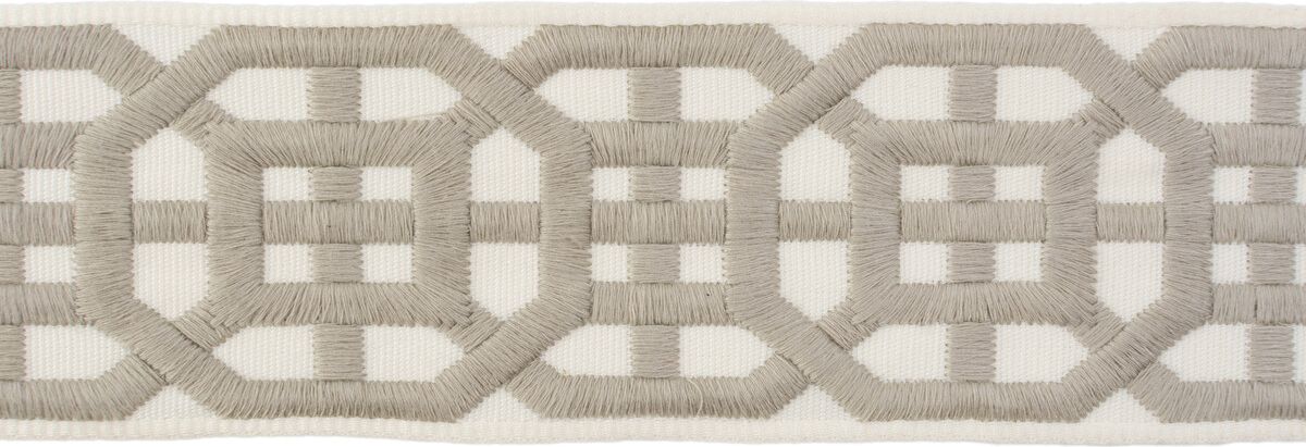 Lee Jofa Avignon Tape Grey Trim Sample TL10136.11.0
