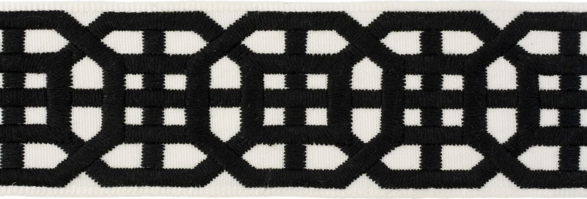 Lee Jofa Avignon Tape Black Trim TL10136.8.0