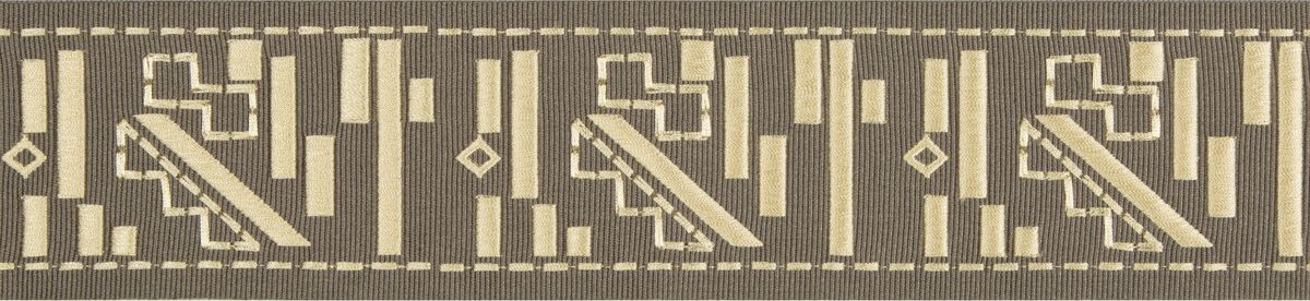 Lee Jofa Modern Fraktur Coffee/Cream Trim TL10162.111.0
