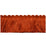 Lee Jofa Cut Ruch Orange Trim Sample TL10183.12.0