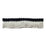 Lee Jofa Cut Ruche Two Navy & Whtie Trim Sample TL10184.501.0