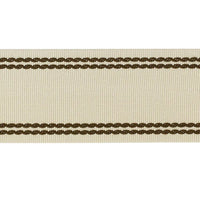 Lee Jofa Braid W/Tramlines Flax & Bronz Trim TL10189.166.0