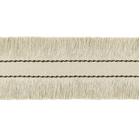 Lee Jofa Cut Ruche Fringe Flax & Bronze Trim TL10190.166.0