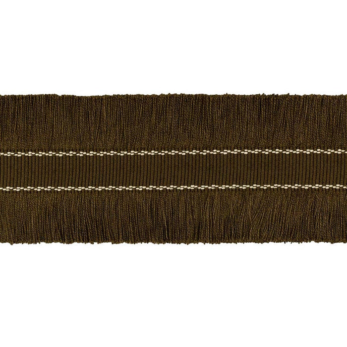 Lee Jofa Cut Ruche Fringe Bronze Trim Sample TL10190.6.0