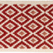 Lee Jofa Hengrave Tape Red Trim Sample TL10192.19.0