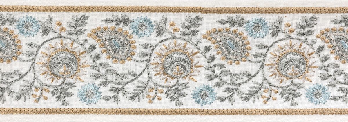Lee Jofa Bremhill Emb Tape Straw Trim Sample TL10193.1613.0