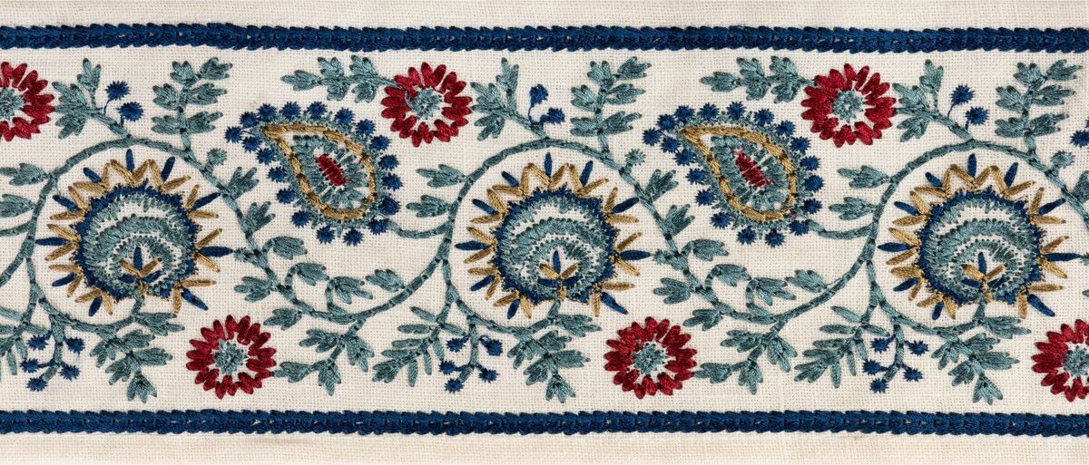 Lee Jofa Bremhill Emb Tape Navy Trim TL10193.535.0