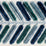Lee Jofa Wingfield Emb Tape Blue Trim Sample TL10194.535.0