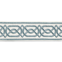 Lee Jofa Shire Emb Tape Blue Trim TL10196.15.0