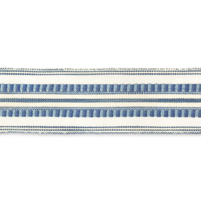 Lee Jofa Otley Woven Tape Ocean Trim Sample TL10200.155.0