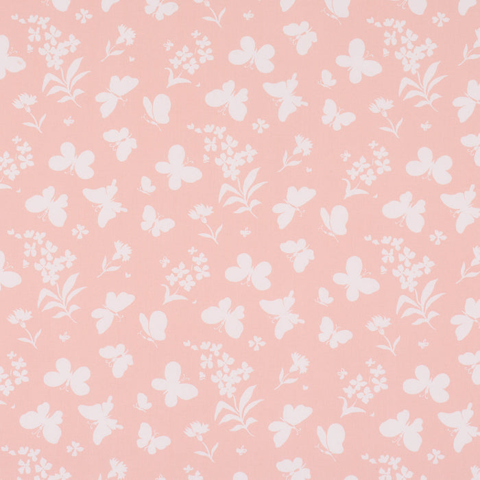 Schumacher Butterflies Peach Fabric Sample TL400001