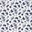 Schumacher Butterflies Navy Fabric Sample TL400002