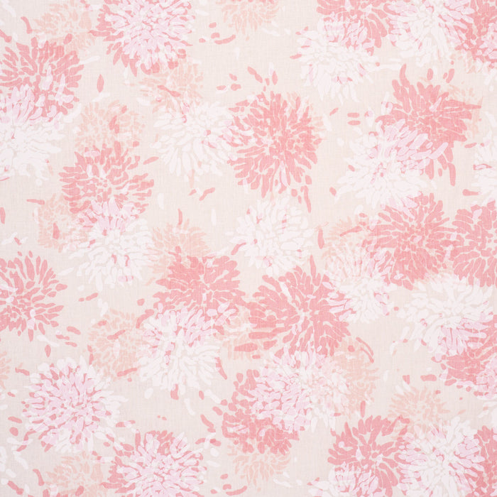 Schumacher Chrysanthemum By Tillett Pinky Fabric Sample TL400010