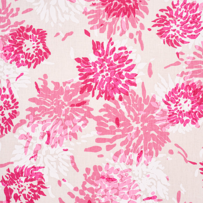 Schumacher Chrysanthemum By Tillett Lipstick Fabric TL400011