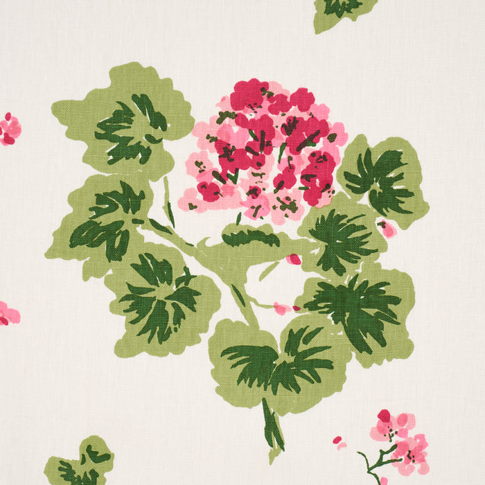 Schumacher Geranium Pinks Fabric TL400022