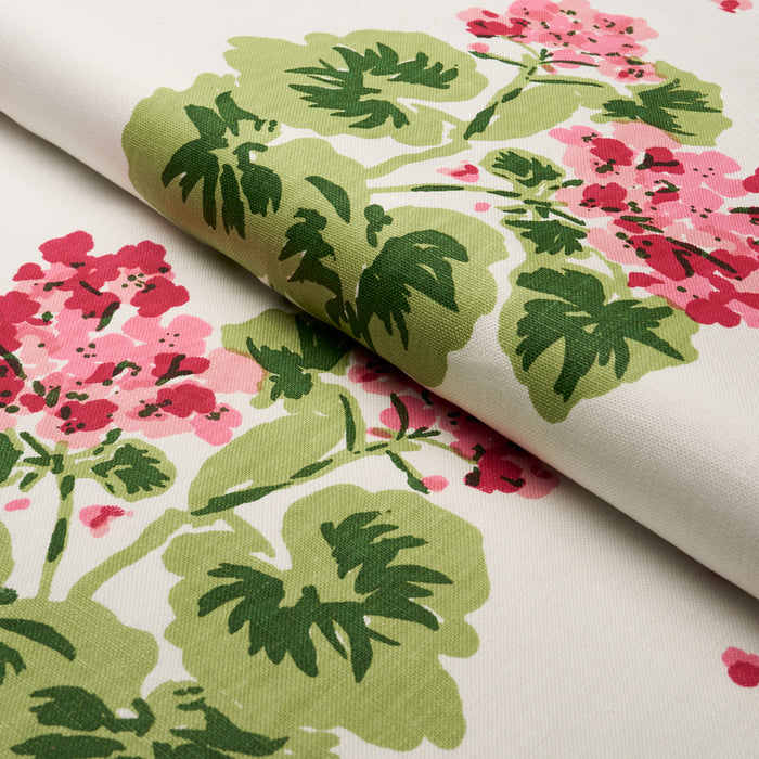 Schumacher Geranium Pinks Fabric TL400022